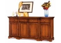 Stylová kredencová skříň - tvarovaná do prostoru Stylová kredencová skříň - tvarovaná do prostoru